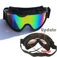 Update Ski Glasses UV400 Windproof Dustproof Snow can Built-in Myopia lens Spone Skiing Goggles