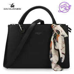 David Jones Paris women tote bag female large handbag top-handle bag with  scarf