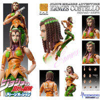 Model โมเดล งานแท้ 100% Super Statue Medicos จาก JoJos Bizarre Adventure โจโจ้ ล่าข้ามศตวรรษ Part VI 73 Ermes Costello เฮอร์เมส คอสเตลโล่ Ver Original from Japan Figma ฟิกม่า Anime ขยับแขน-ขาได้ อนิเมะ การ์ตูน มังงะ Doll ตุ๊กตา manga Figure ฟิกเกอร์