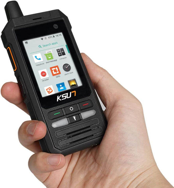 Two Way Radio Phone Zello 4G Network Radio 100 Miles Long Range