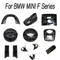 ธงสีดำสำหรับ MINI One Cooper S JCW F55 F56 F60 F54 F57อุปกรณ์รถยนต์สติกเกอร์ตกแต่งฝาครอบอุปกรณ์เสริมเคสห่อหุ้ม