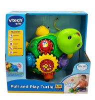 Vtech Pull And Play Turtle ของเล่น อิเล็กทรอนิกส์ เต่าน้อย มาพร้อม เสียงเพลง และ ทำนอง สุดน่ารัก