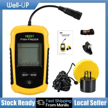 LUCKY LCD Color Screen Portable Wired Fish Finder 100M Depth Range