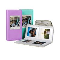 Hot Selling 80/64 Pockets Retro PU Photo Album Fit For Instax Square Film For Fujifilm SQ1 SQ6 SQ20 SQ10 SP3 Camera Accessories