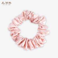 2021 new style silky pig large intestine medium size silk hair ring temperament ponytail elastic pillow