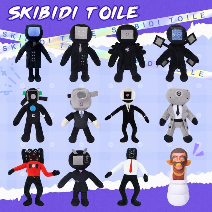 lj8-27-skibidi-toilet-หมอนตุ๊กตานุ่ม-รูปการ์ตูนอนิเมะ-skibidi-toilet-cameraman-ขนาด-25-ซม-ของเล่นสําหรับเด็ก