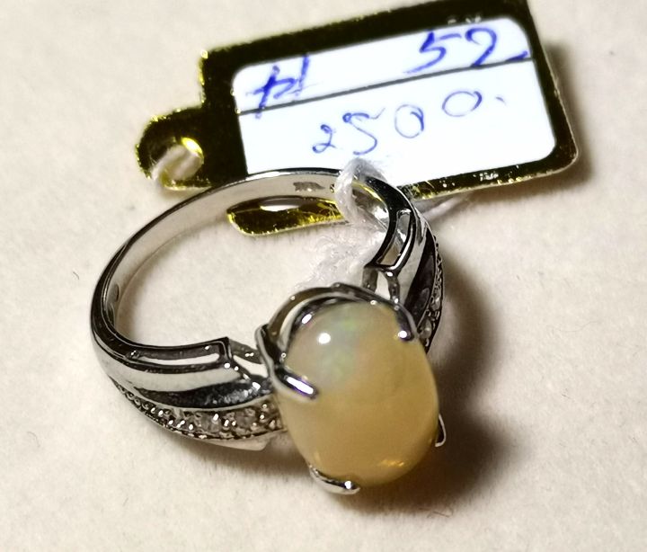 แหวนพลอยโอปอแท้-เรือนเงิน-925-ไซส์-52-เสริมความรัก