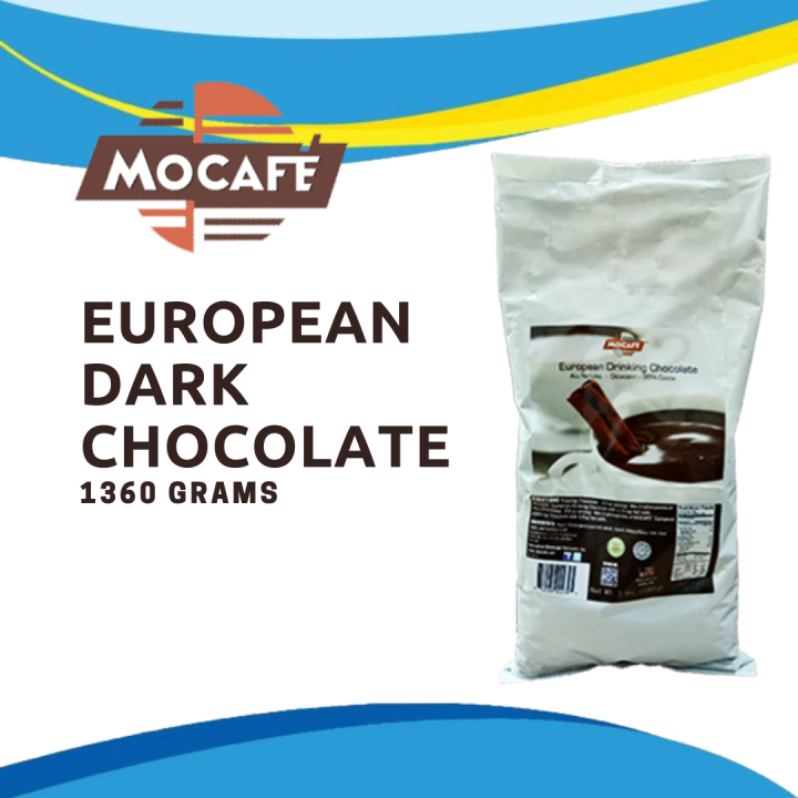 MOCAFE COCOA EUROPEAN DARK CHOCOLATE 1,360 G BAG | Lazada PH