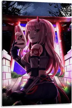 ZeroTwo cute' Poster, picture, metal print, paint by Xăm Việt