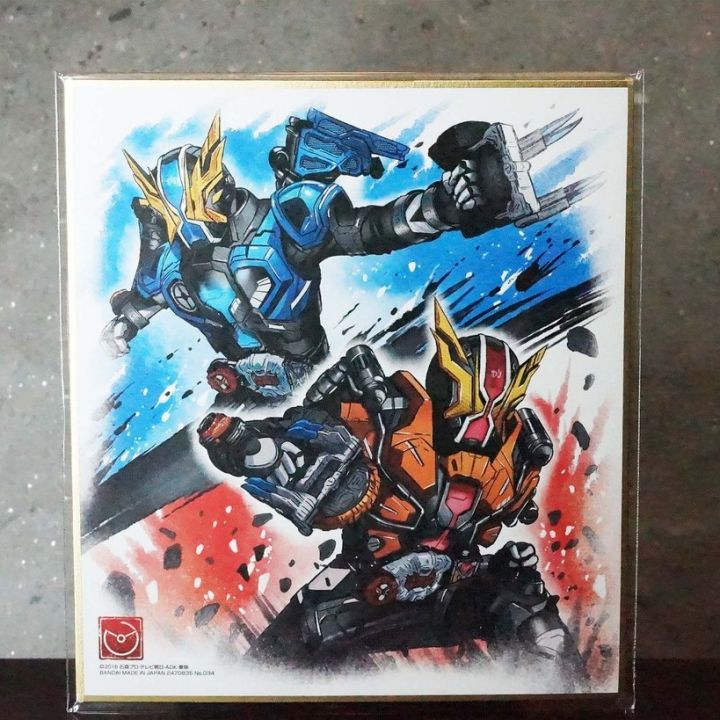 Banpresto Ichiban Kuji Kamen Rider Artwork No.034 แผ่นรูป อาร์ตเวิร์ค งานจับฉลาก Masked Rider Zi-O Gates ZIO