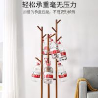 Spot parcel post Jiayi Coat Rack Solid Wood Hanger Floor Bedroom Simple Modern Rotating Hanger Creative Simple Clothes Rack