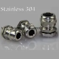 Stainless Steel Cable Gland เคเบิ้ลแกลนสแตนเลส เกลียว NPT ระดับกันฝุ่นกันน้ำ IP68