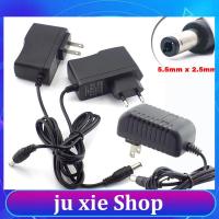 JuXie store AC DC Adapter 9V 1A 2A 3A Power Supply Unit Converter Charger For LED Strips Light CCTV Lamp US EU Plug 5.5mm x 2.5mm