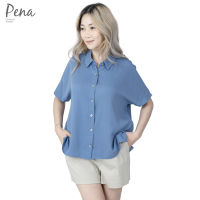 Pena house เสื้อเชิ๊ตผู้หญิง แขนสั้น PSSS062201