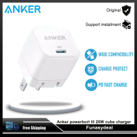 Anker Powerbort III 20W ที่ชาร์จทรงลูกบาศก์สำหรับอุปกรณ์ IOS