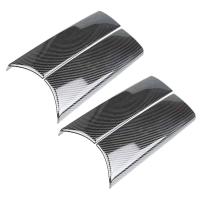 THLS3Z 4x Carbon Fiber Car Storage Box Panel Cover Armrest Box Panel for Mercedes Benz C Class W205 GLC X253