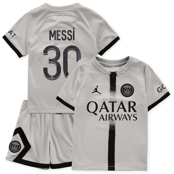 22-23 Children's away suit jersey (with socks)PGS MBAPPE HAKIMI 2022 ...