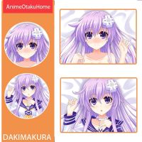 Anime Choujigen เกม Neptune Neptune หัวใจสีม่วงโยนปลอกหมอนโยนปลอกหมอน Otaku ที่นอน Dakimakura ปลอกหมอน