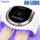 UV LED Lamp For Nails Gel Polish Drying Professional Nail Dryer With 60LEDS Lamp For Manicure Nail Art Gel Dry