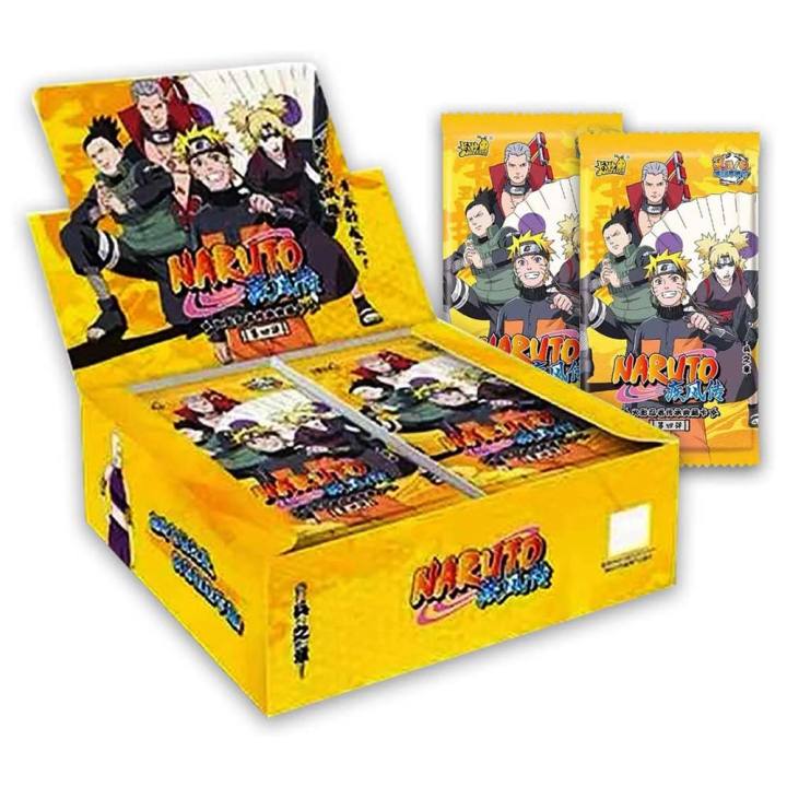 naruto-card-game-second-bullet-lingbing-chapter-whole-box-card-fighting-array-chapter-full-collection-book-card-book-kids-toy-gift