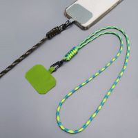 Hand Woven Hanging Long Neck Strap Mobile Phone Hanging Rope Universal Phone Case with Clip Hanging Piece AntiLoss Hanging Rope Phone Charms