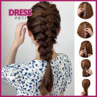 PETI DRESS ใหม่ ผู้หญิง เครื่องมือถักเปียผม DIY มายากลผมเปีย เครื่องมือจัดแต่งทรงผม บิด เครื่องประดับ