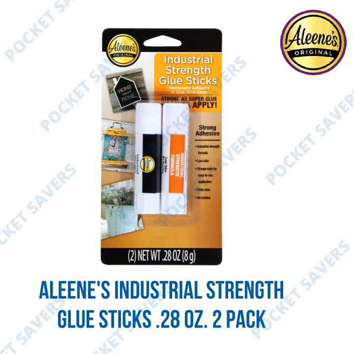 Aleene's Industrial Strength Glue Sticks 2/Pkg (Permanent Super
