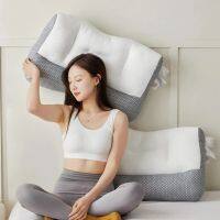 Memory Foam Pillow Breathable Washable Anti-deformed Neck Pain Relief Polyester Neck Ergonomic Cervical Pillow Bedroom Supplies Pillows  Bolsters