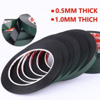 1 Roll 2mm/3mm/5mm/10mm mobile phone screen tape repair double-sided adhesive foam cotton green film 0.5mm 1mm thick 10M Adhesives Tape