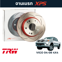 จานเบรกแต่ง TRW XPS (297mm) สำหรับ Toyota Hilux Vigo 04-08 4x4 (ขับสี่)