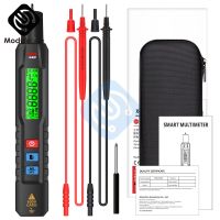 NEw Digital Multimeter Pen Type Tester Voltmeter DC AC Voltage VFC Capacitance Ohm Hz Diode Continuity NCV Live Test Thermostat Electrical Trade Tools