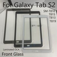 A Front Outer Glass OCA Lens For Samsung Galaxy Tab S2 9.7 T810 T815 T813 T819 LCD Touch Screen Replacement Tablet Display Panel Projector Screens