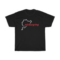 เสื้อยืด พิมพ์ลายโลโก้ Nurburgring Circuit Track Map Icon ไซซ์ S ถึง 3XL