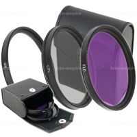 3 in1 49mm Filter kit UV FLD CPL Circular + Lens Filter Case Bag For NEX-7 NEX-5N NEX-c3 18-55mm DSLR  DSLR Camera Filters