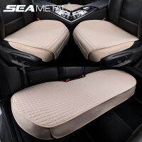 ☏✤ SEAMETAL Flax Car Seat Cover Breathable Anti Slip Linen Cushion Universal Auto Seats Covers