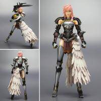 Model โมเดล ของแท้ 100% Play Arts Kai จากเกม Dissidia Final Fantasy XIII 2 ไฟนอลแฟนตาซี Lightning ไลท์นิ่ง Ver Original from Japan Figma ฟิกม่า Anime ขยับแขน-ขาได้ ของขวัญ Gift ของสะสมหายาก อนิเมะ การ์ตูน มังงะ Doll ตุ๊กตา manga Figure ฟิกเกอร์