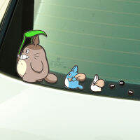 [Hot K] สำหรับ Tonari No Totoro สติกเกอร์รถการ์ตูนอนิเมะ Hellaflush สติ๊กเกอร์หน้าต่างอัตโนมัติไวนิลกระจกหน้าอุปกรณ์เสริม18Cm * 9Cm