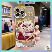 xinhuilinmeimaoyiyou เคสโทรศัพท์มือถือนิ่ม ป้องกันเลนส์ ลาย one Piece Luffy Angelic สําหรับ iPhone 14 13 12 MINI B1K200L