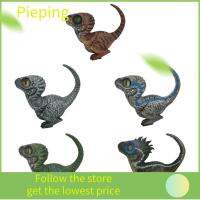 PIEPING ของขวัญสำหรับเด็ก คอเล็กชั่น การตกแต่งสวน VelociRaptor เกิดใหม่ รูปปั้นไดโนเสาร์ ของตกแต่งบ้าน Jurassic Park