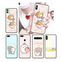 102NO Kawaii Animal อ่อนนุ่ม Black ซิลิโคน ปก หรับ Samsung A01 A50S A31 M31 M21 A51 A10S A30S A11 A20 A50 A21S A21 M30 A71 A20S A70 M30S A30 A10 M51 เคสโทรศัพท์