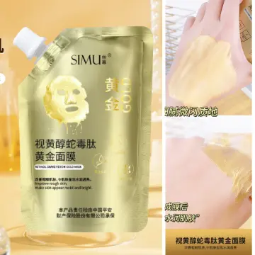 Skincare Cosmetics Retinol Gold Peel-off Mask for sale online