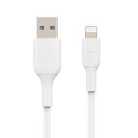 BELKIN สายชาร์จ Lightning (15 CM,สีขาว) รุ่น CAA001BT0MWH