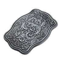 Online-Home VINTAGE Western Belt BUCKLE ดอกไม้สลักอุปกรณ์คาวบอยอินเดีย