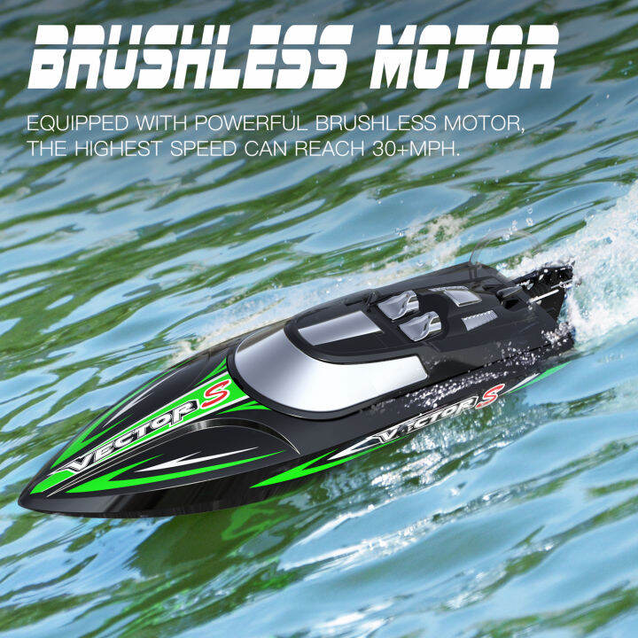 volantexrc-rc-เรือ2-4กิกะเฮิร์ตซ์48kmh-ความเร็วสูง-brushless-อัตโนมัติปรับตัวเองขวาม้วนกลับ-rc-เรือสำหรับทะเลสาบ-สระว่ายน้ำ797-4-rtr