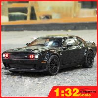 รถบรรทุก1/32โมเดลรถยนต์เหล็กสำหรับยานพาหนะ Kids Toys,รถ Hellcat โลหะของเล่นอัลลอยผู้ท้าชิง