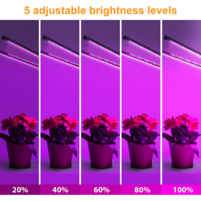 LED เติบโตไฟ USB Phyto โคมไฟเต็มสเปกตรัมเติบโตแสงที่มีการควบคุม Phytolamp สำหรับพืชต้นกล้าดอกไม้บ้านเต็นท์ฝากขาย