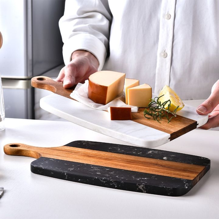 marble-stitching-acacia-mangium-double-sided-cutting-board-western-steak-fruit-chopping-board-cheese-bread-cutting-plate