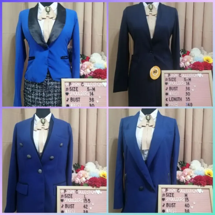 Updated Royal Blue, Pastel, Blue Blazer, Ashblue, Navy Blue 