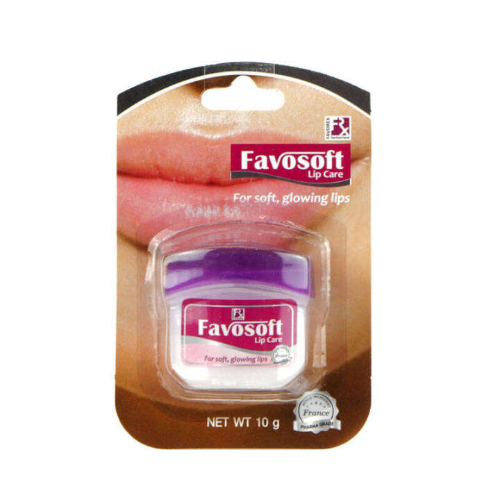 favosoft-lip-care-วาสลีนบำรุงริมฝีปาก-ฟาโวซอฟท์-10-กรัม