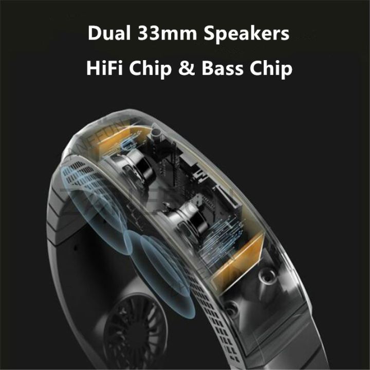 2-in-1-neck-cooler-amp-bluetooth-speaker-electric-fan-music-center-sound-box-neck-fan-super-bass-speaker-fan-factory-creative